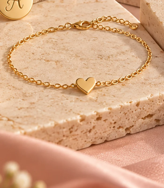 Heart bracelet brand inspiration